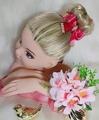 Porta Coque Belli Pink Laço Strass
