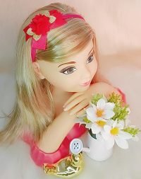 Faixa Belli Florzinha Pink