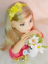 Faixa Belli Florzinha Amarelo