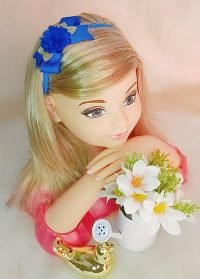 Faixa Belli Florzinha Azul