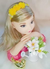 Faixa Belli Flores Amarelo